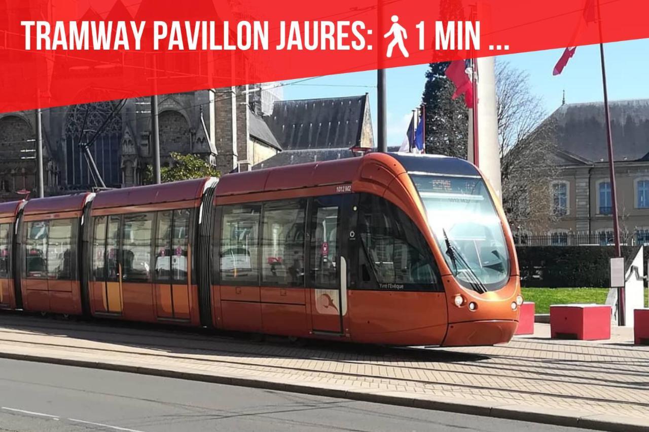 Tramway 9 Jaures Cosy Proche Gare Daire Le Mans Dış mekan fotoğraf